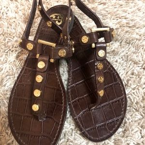 Tory Burch Brown Sandals